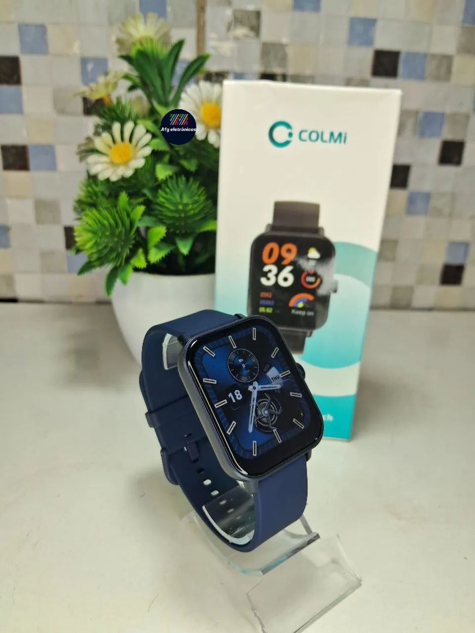 Smartwatch Colmi P81 "azul" - Foto 2