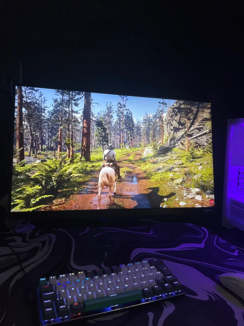 Monitor Samsung 24 bem conservado  - Foto 2