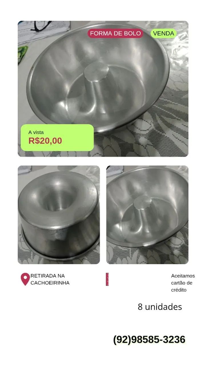 Forma de Bolo 