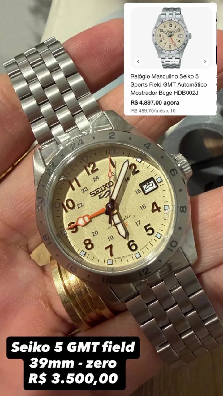 Seiko GMT Field