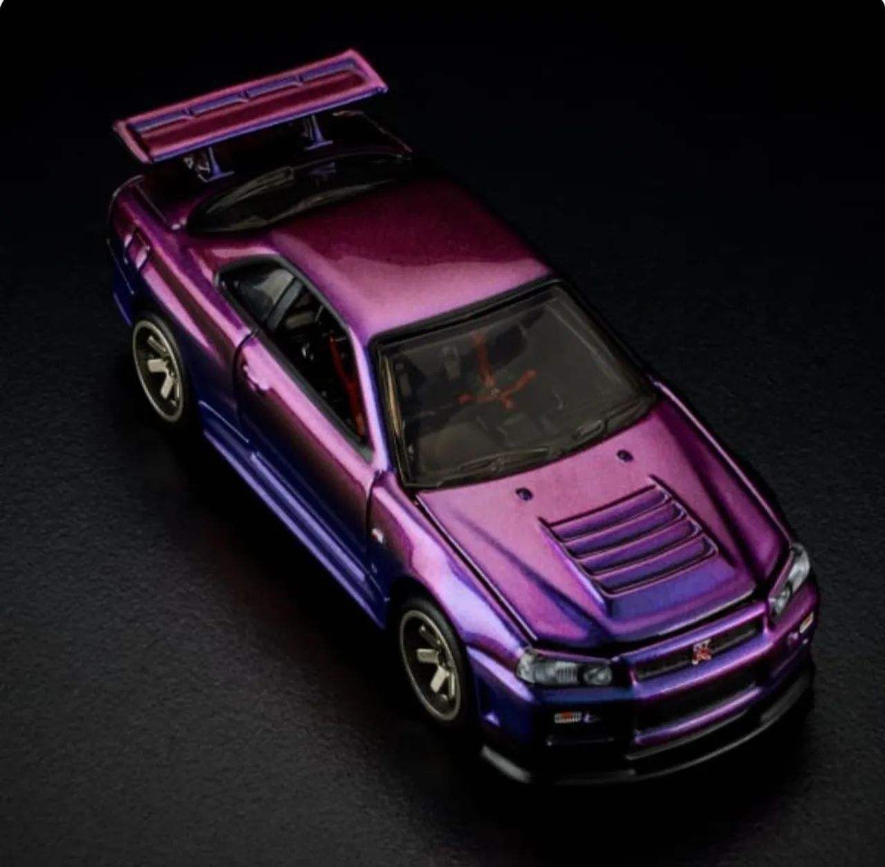 Hot Wheels RLC Nissan Skyline パープル Hot Wheels RLC Exclusive Nissan Skyline GT-R (R34) Purple