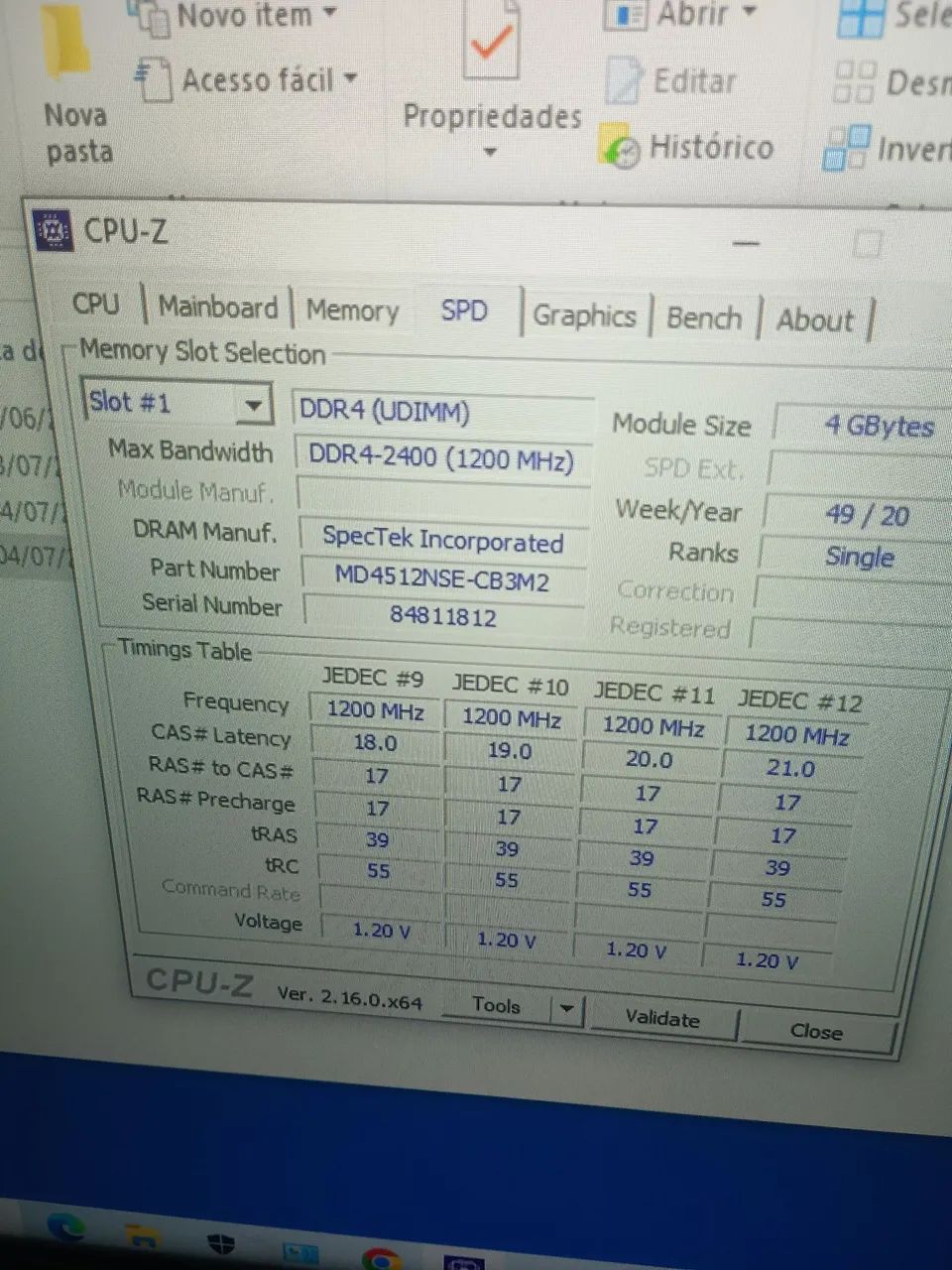 Memória ddr4 8gb 2x4 - Foto 2