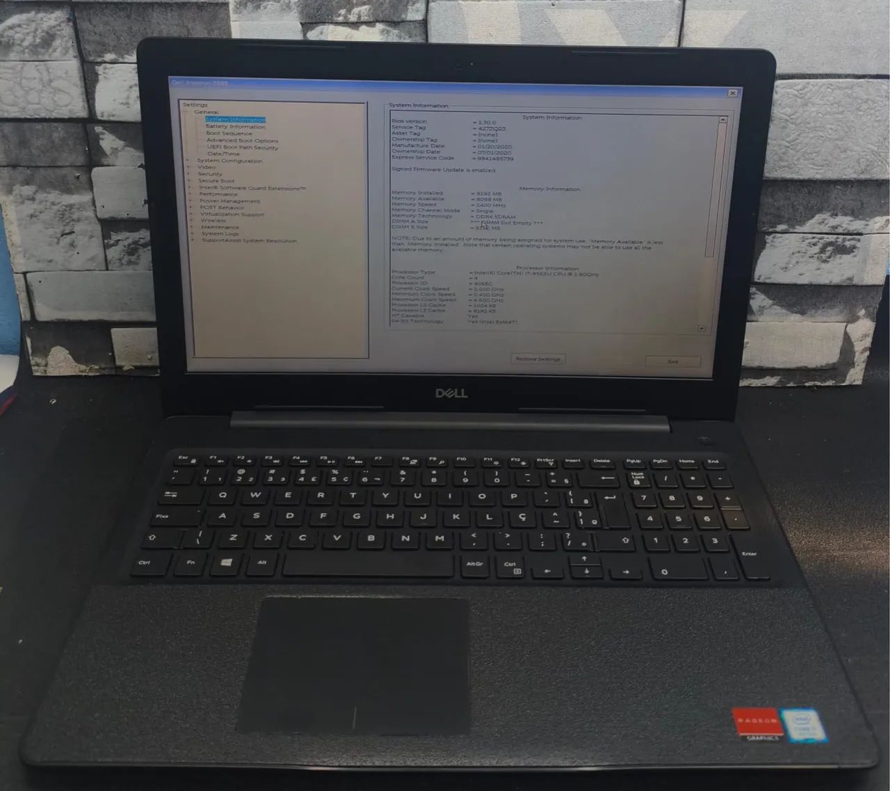 DELL INSPIRON 3583 