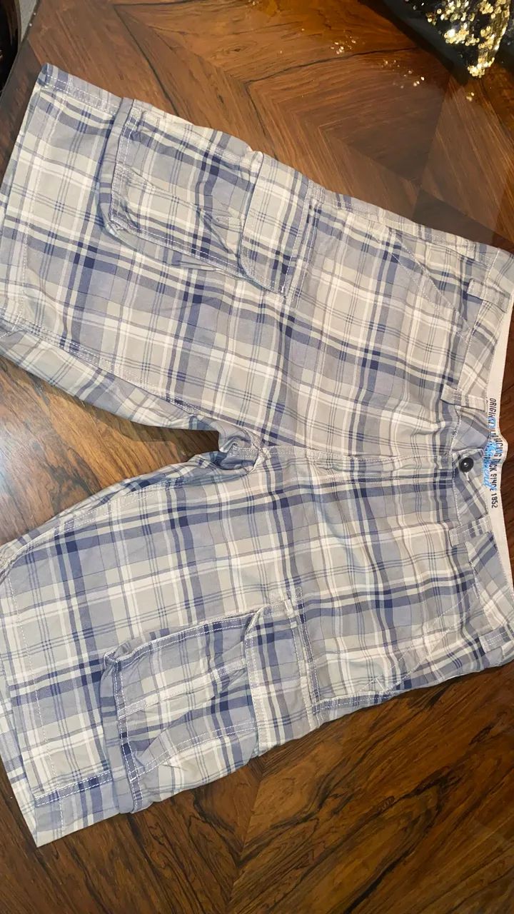 Bermuda Masculina Cargo Xadrez  - Foto 3