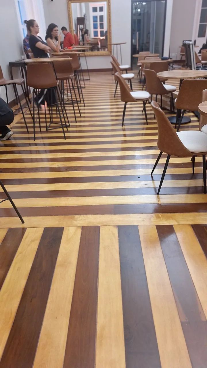 RESTAURAÇÃO DE PISO DE MADEIRA TÁBUA E TACO  - Foto 3
