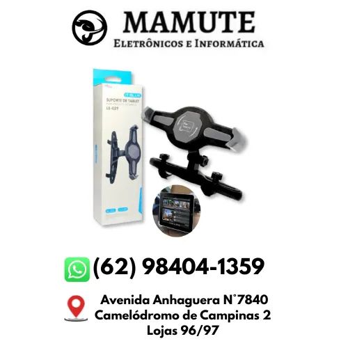 Suporte Veicular Para Tablet Com Ajuste Flexível 