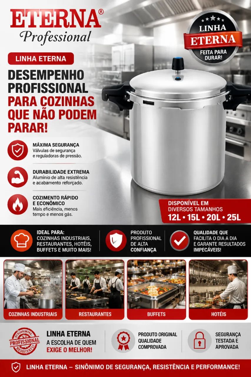 PANELAS GRANDES TAMANHOS NO ATACADO - Foto 3