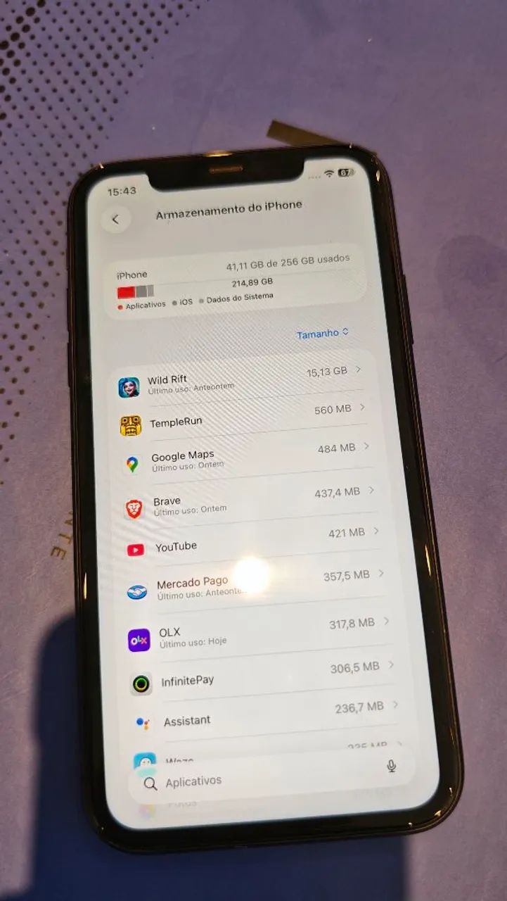 iPhone 11 256gb - Face ID - perfeito - Foto 5