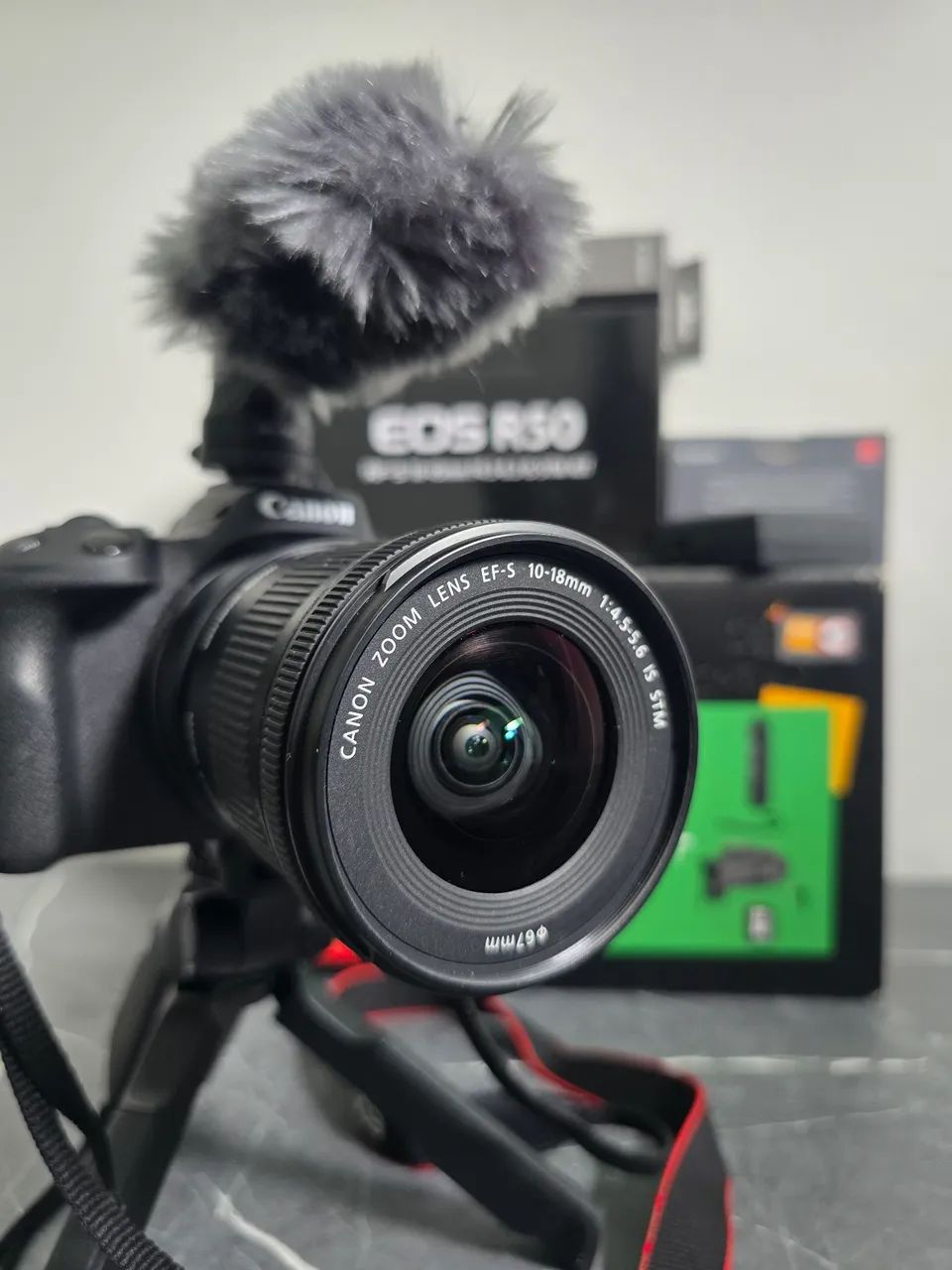 Kit Canon EOS R50 Vlog Completo + Lente 10-18mm + Adaptador // com caixa - Foto 5