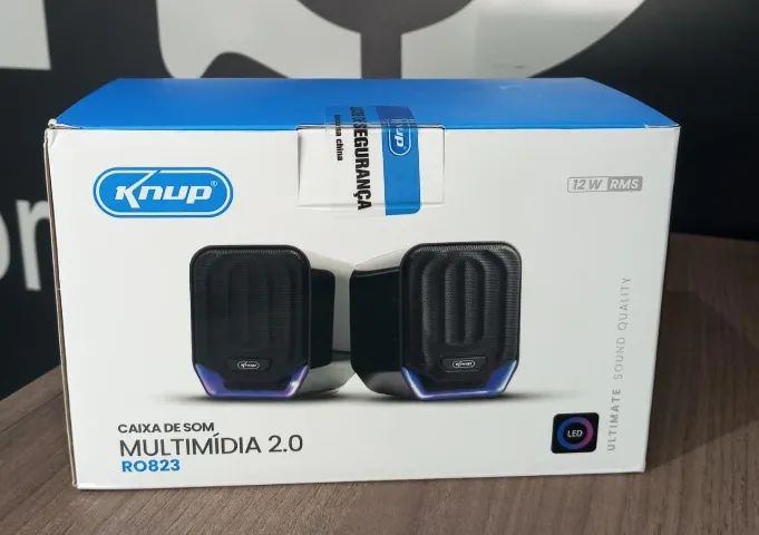 Caixa De Som Knup RO823 12W - Foto 2