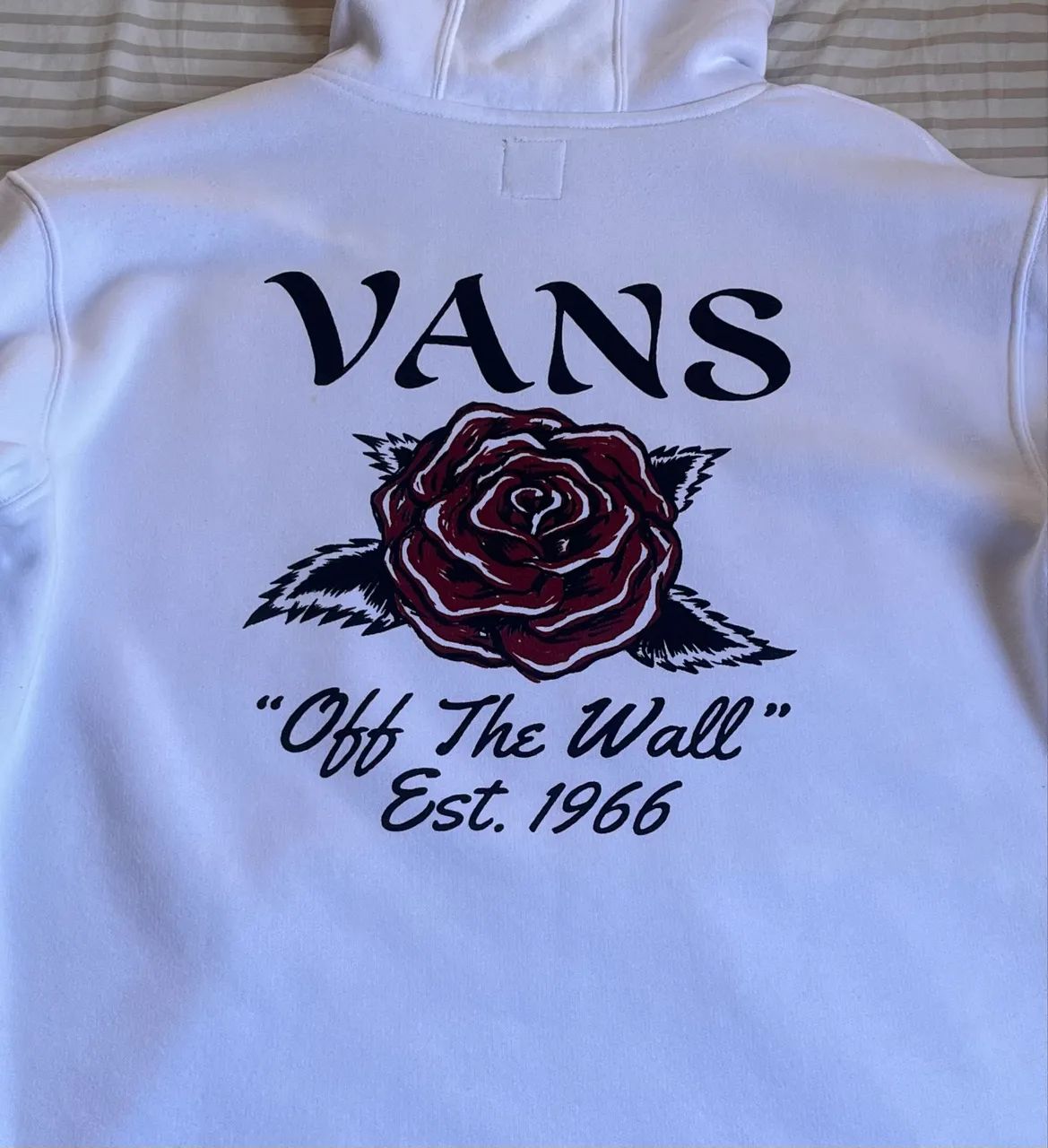 Moletom Vans Rose Branco G - Foto 4