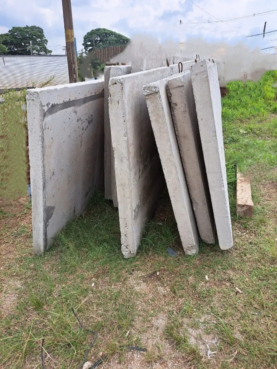 Muro de contenção, arrimo, placa de concreto - Foto 3