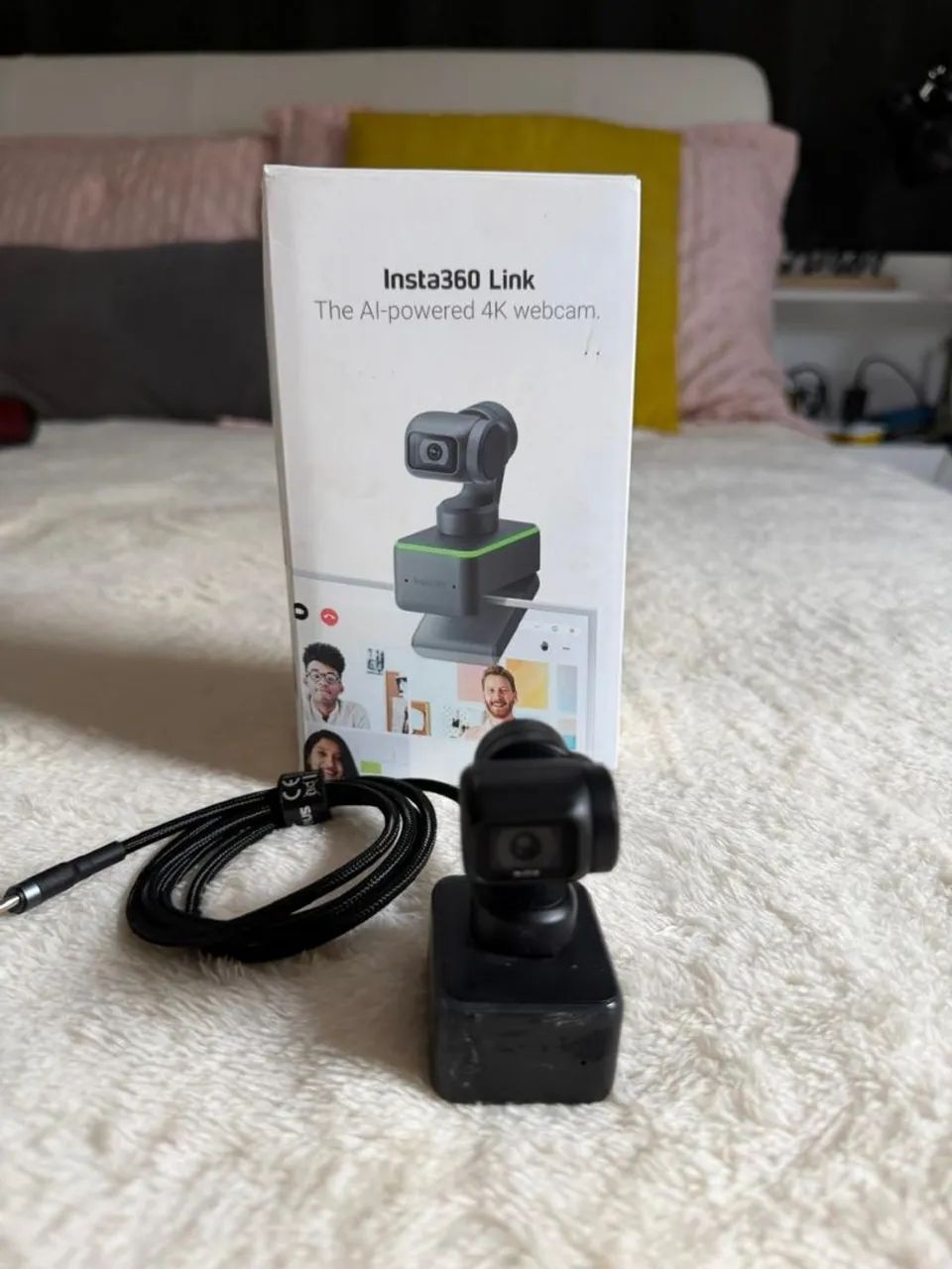 Webcam Insta360 Link 4K ? R$ 1.200