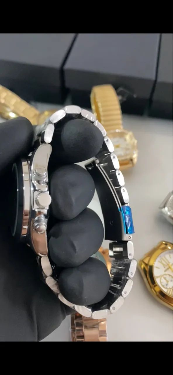 RELÓGIO DE PULSO MICHAEL KORS PRATA  - Foto 5