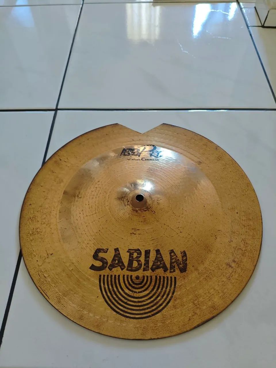 Prato bateria china sabian 16 