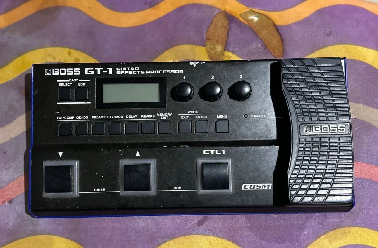Boss GT-1 (Com Presets Leandro Esteves) - Divido no Cartão