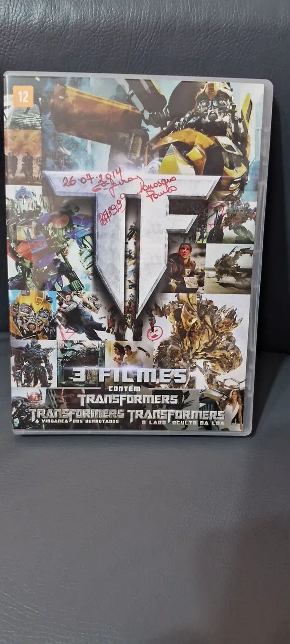 Transformers Box 3 filmes