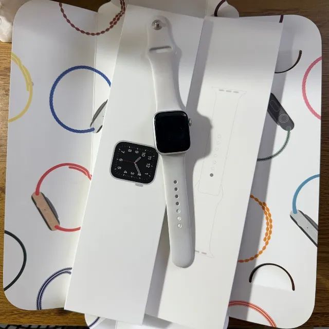 Apple Watch SE 40mm Prata com Caixa Original - Funcionando Perfeito - Foto 4