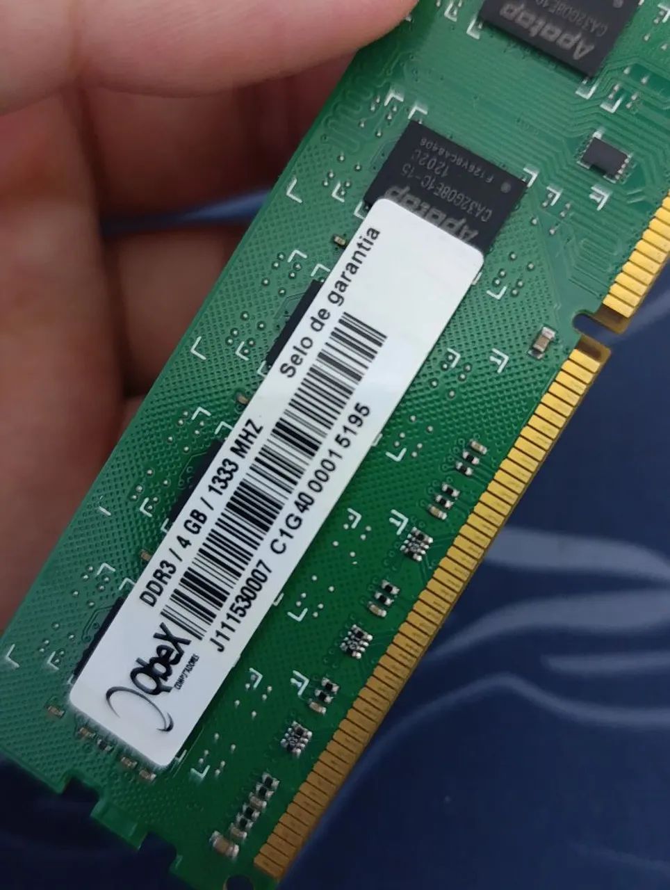 Memória RAM ddr3 4Gb