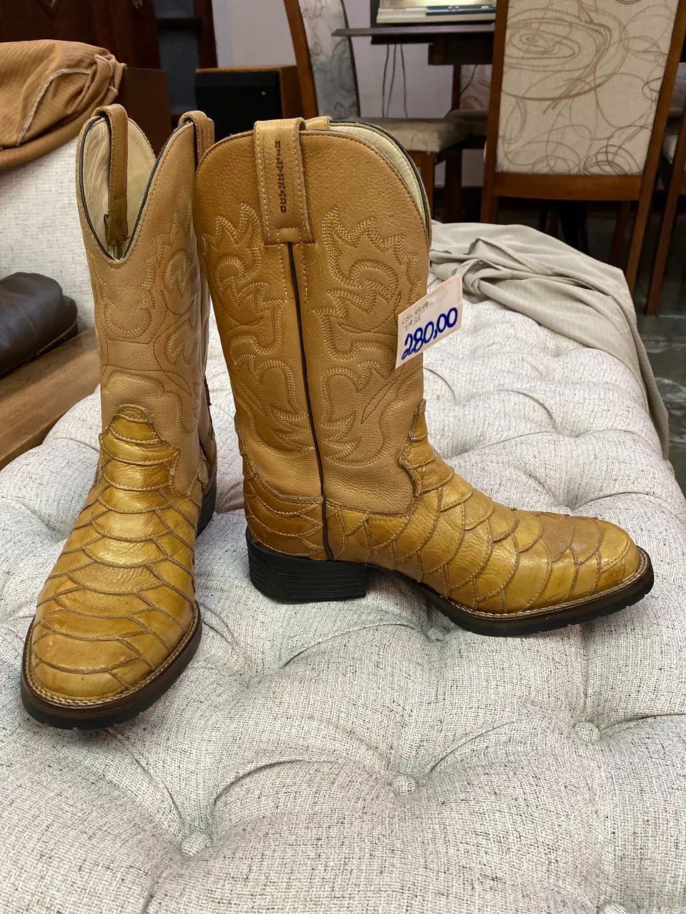 Bota texana Silverado número 38