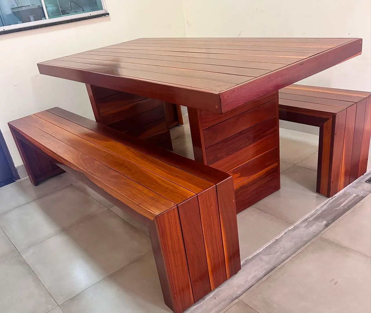 Mesa madeira - Foto 5