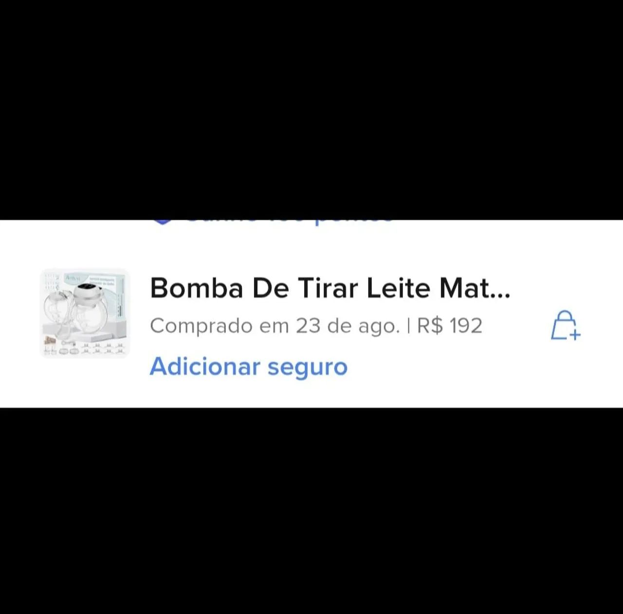 Bomba extratora de leite para bebês  - Foto 2