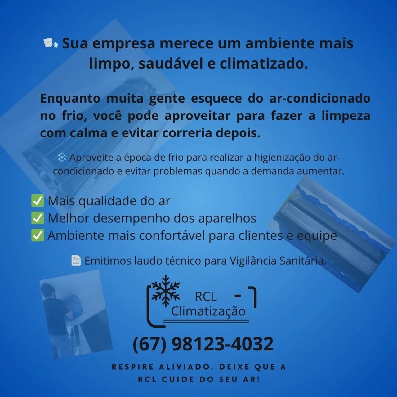 Higienização e manutenção de ar-condicionado ? - Foto 2