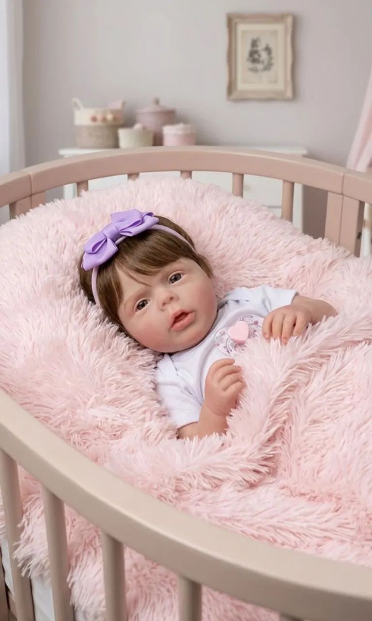 Bebê Reborn Molde Sherry - Foto 3
