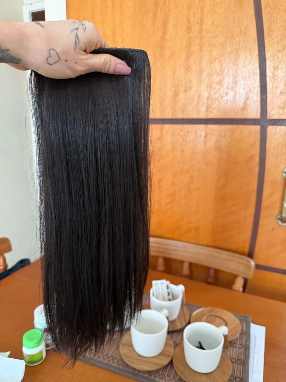 Cabelo brasileiro liso