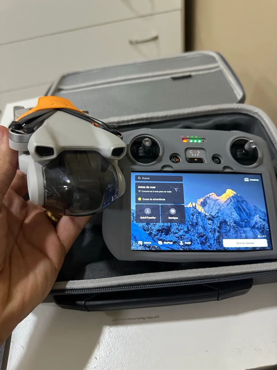 Drone DJI Mini 3 + controle com Tela420252258612684801