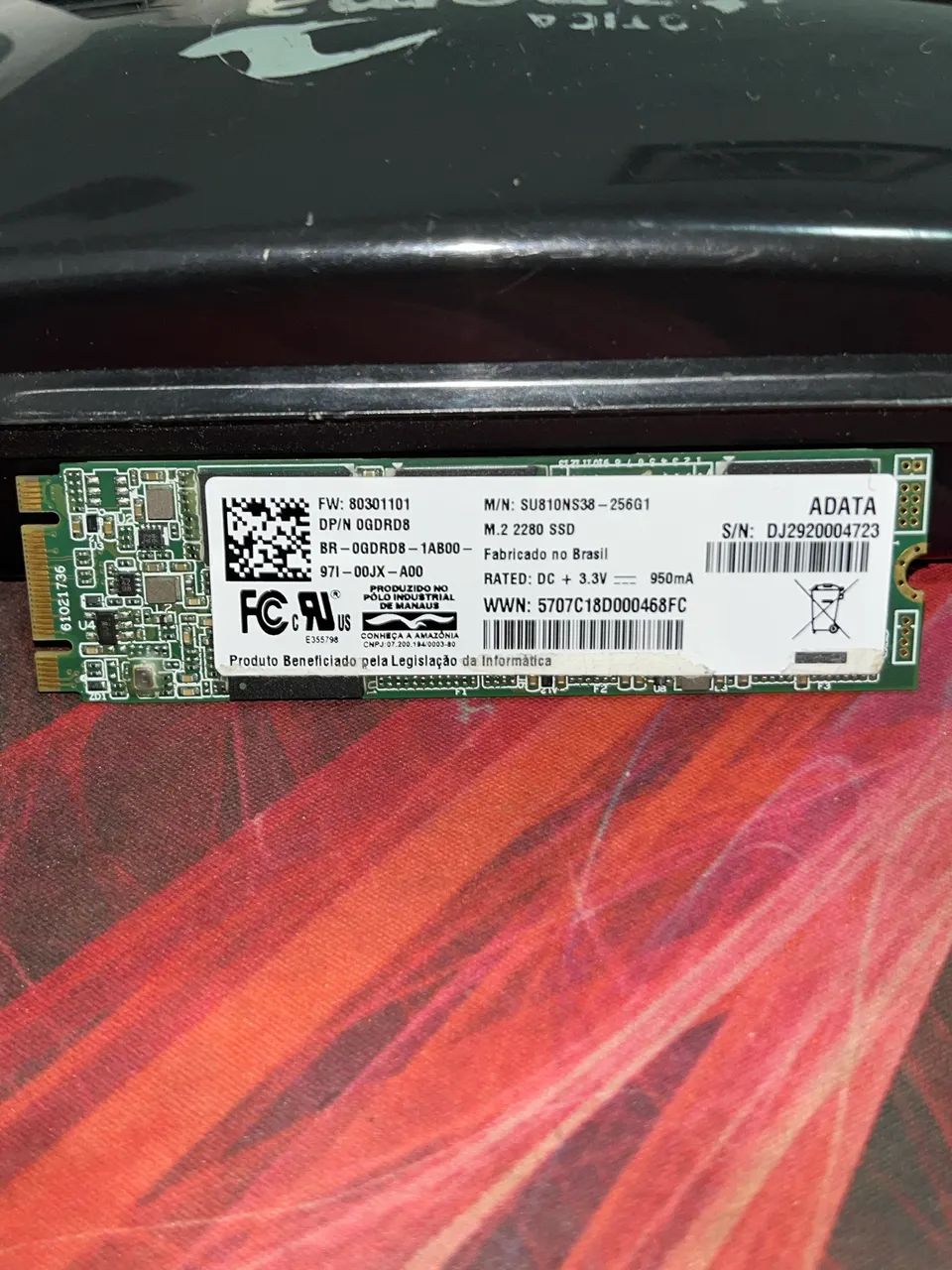 SSD NVME Notebook, 256gb