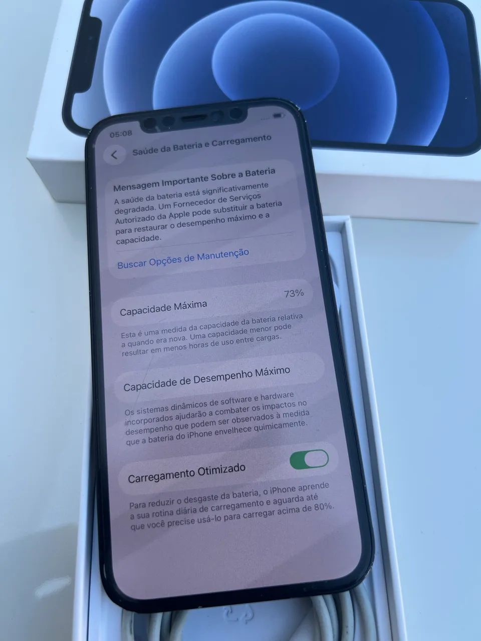 iPhone12de64g tudo funcionando perfeitamente  - Foto 5