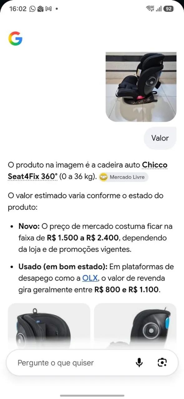 Cadeirinha de bebê para carro - Foto 5