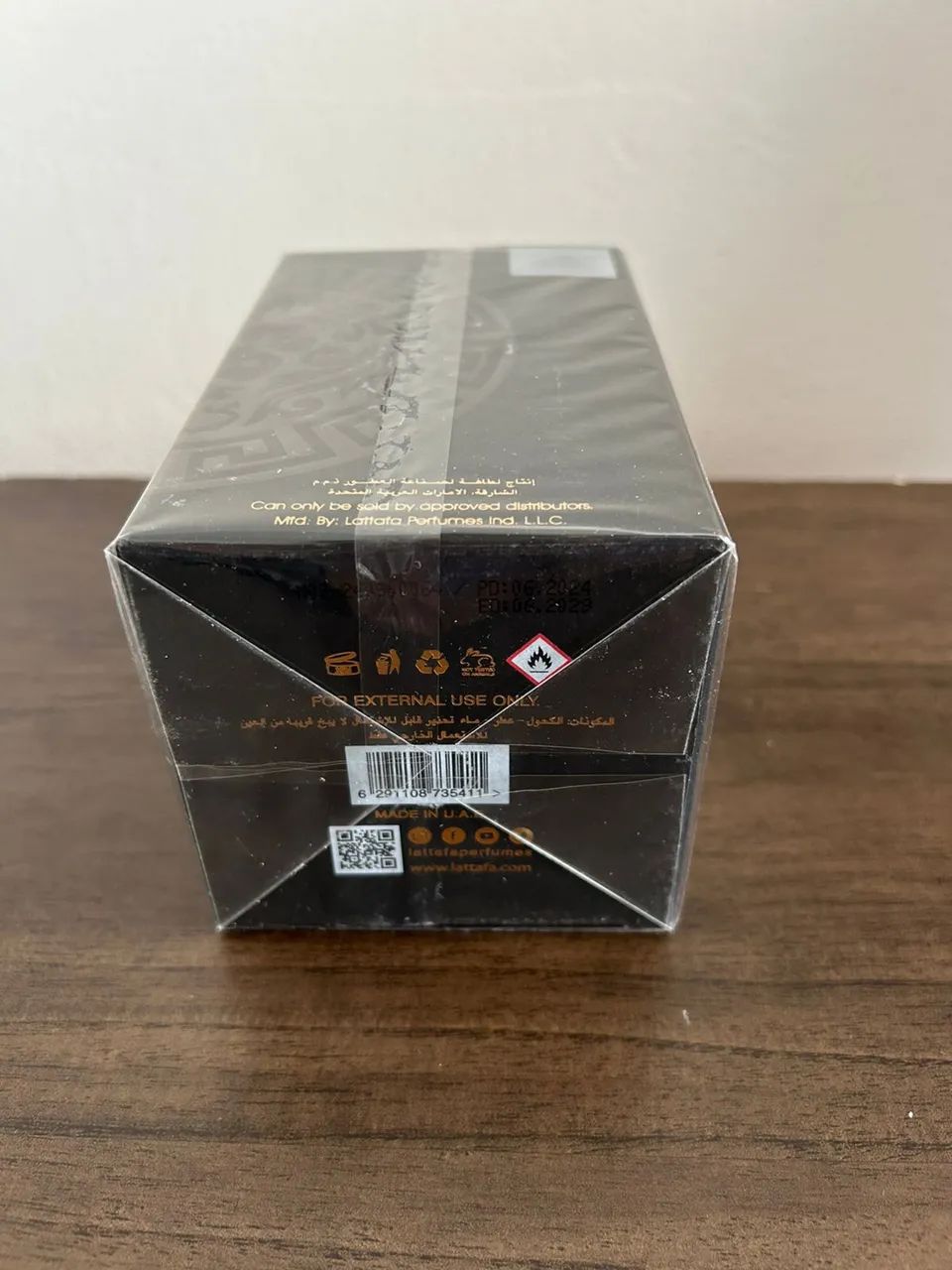 Perfume Asad Lattafa Eau de Parfum 100ml - Novo e original - Foto 4