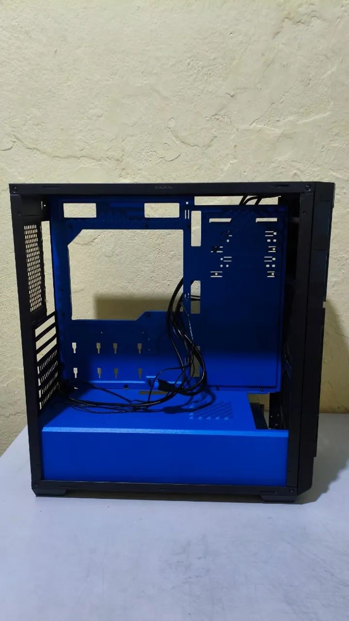 Gabinete Sharkoon Escritório Blue - Foto 4
