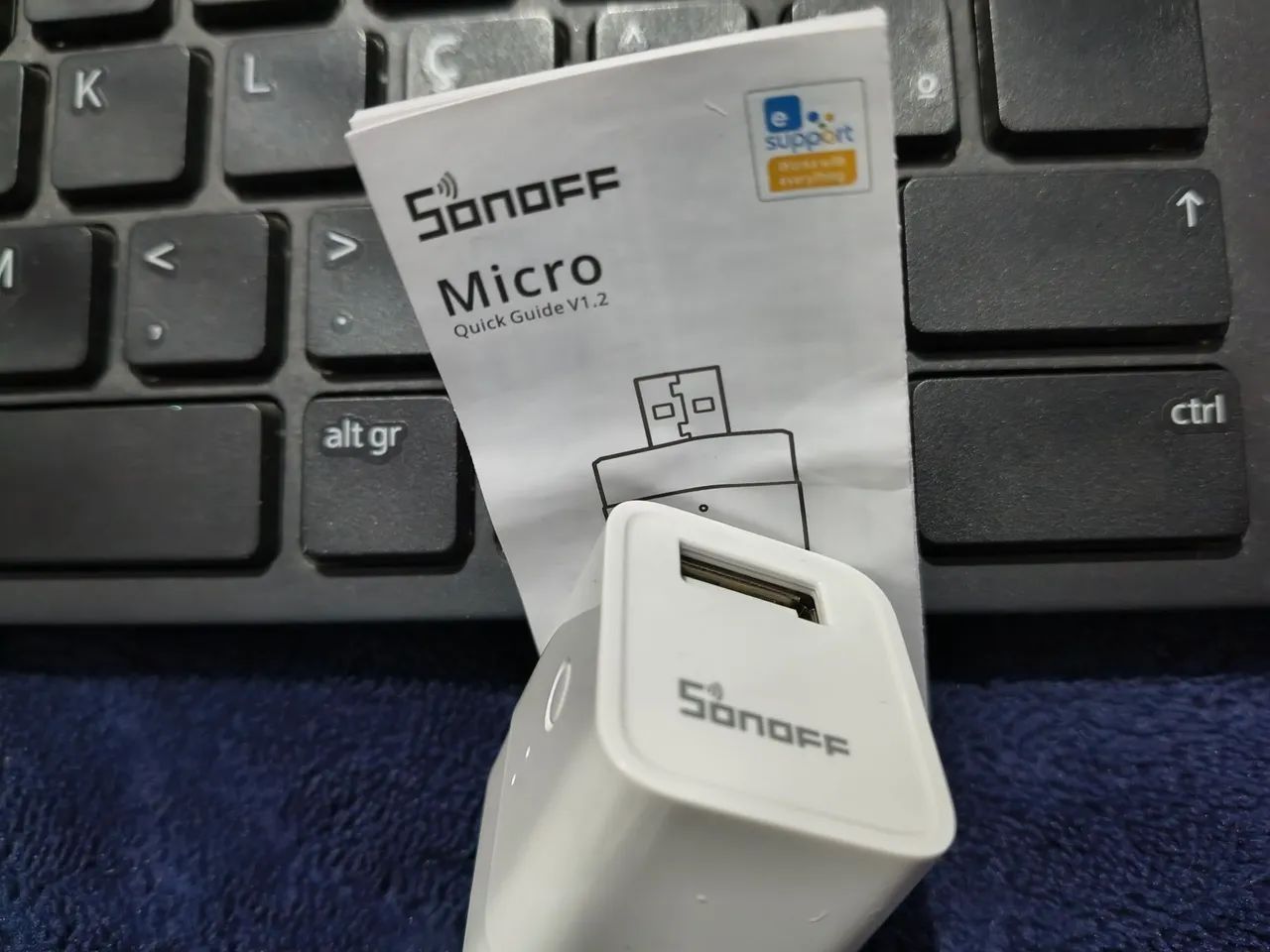 Sonoff Micro 5v Usb Adaptador Wifi Automação Alexa Google Home - Foto 4