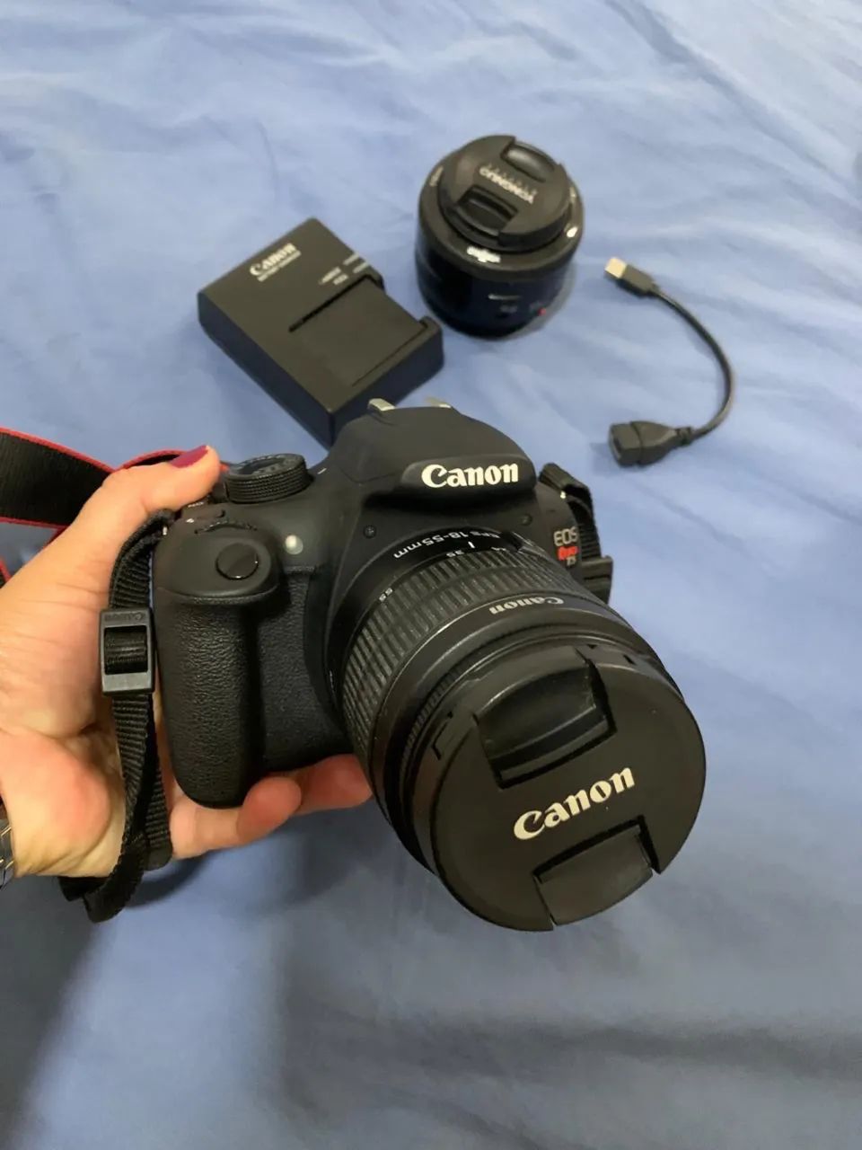Câmera cânon rebel T5