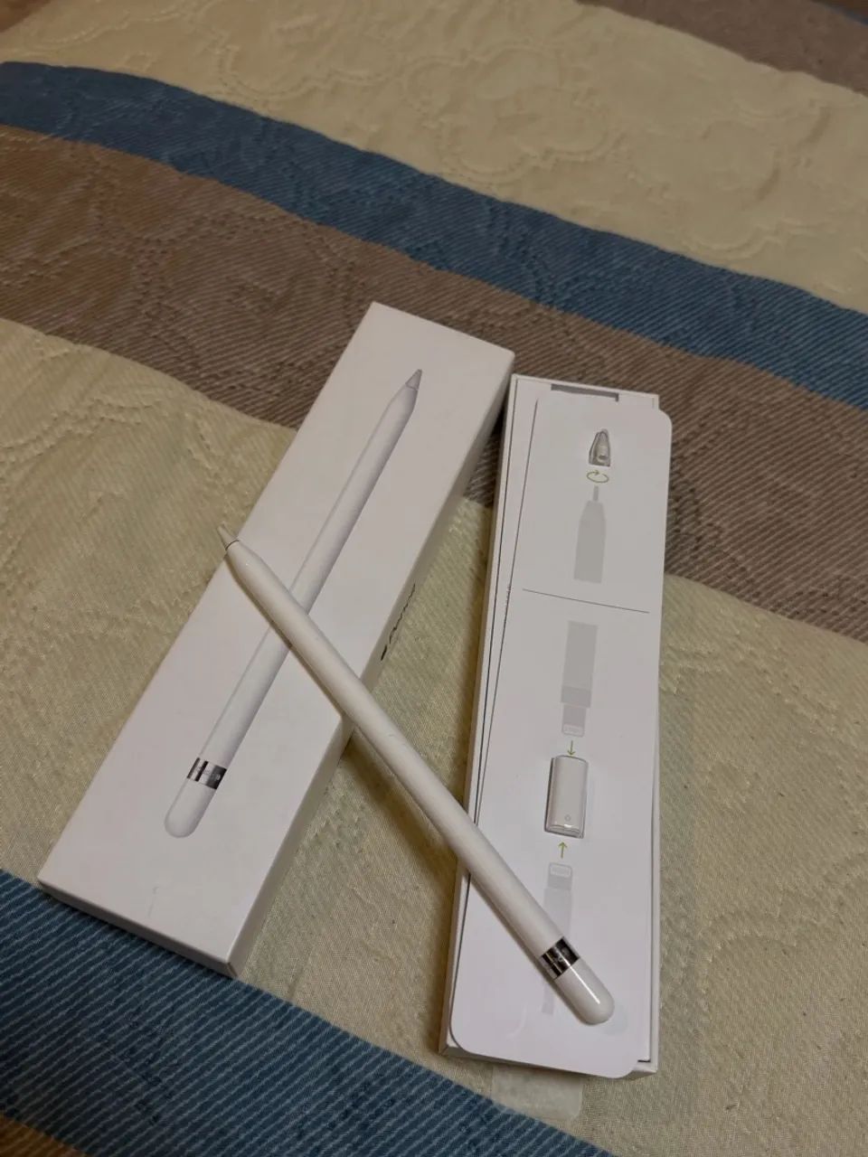 Apple Pencil Branca Original com Caixa