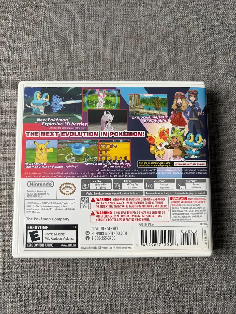 Pokémon Y 3DS - Foto 3