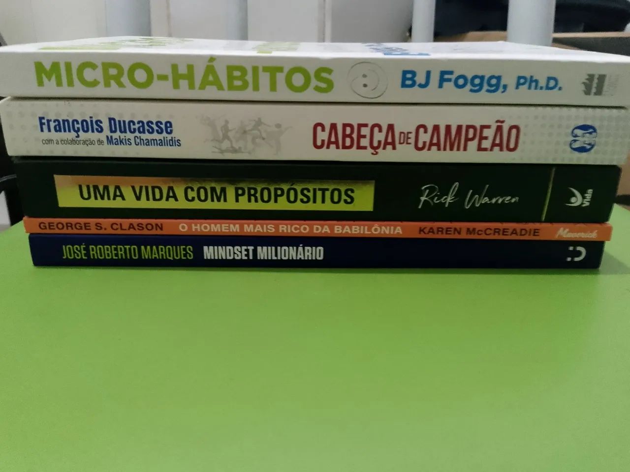 Kit com 5 livros