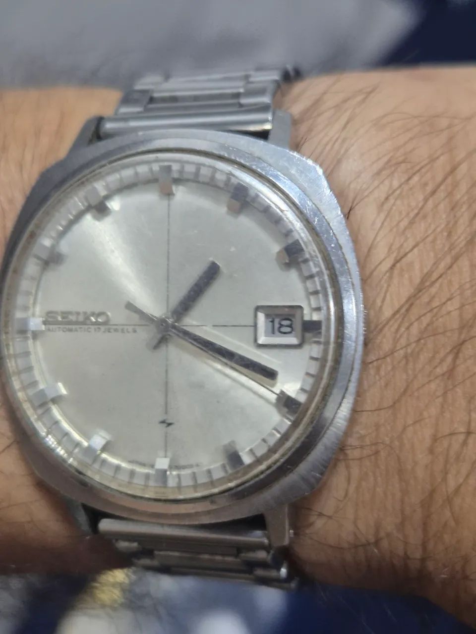 Relógio SEIKO SPORTMATIC AUTOMÁTICO -  DÉCADA 60  -  REVISADO - Foto 3