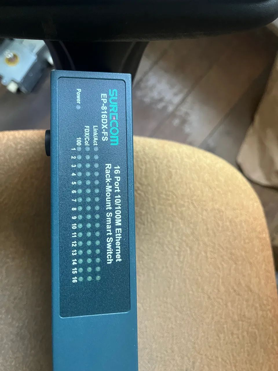 Switch 16 portas surecom Ep-816dx-fs - Foto 4