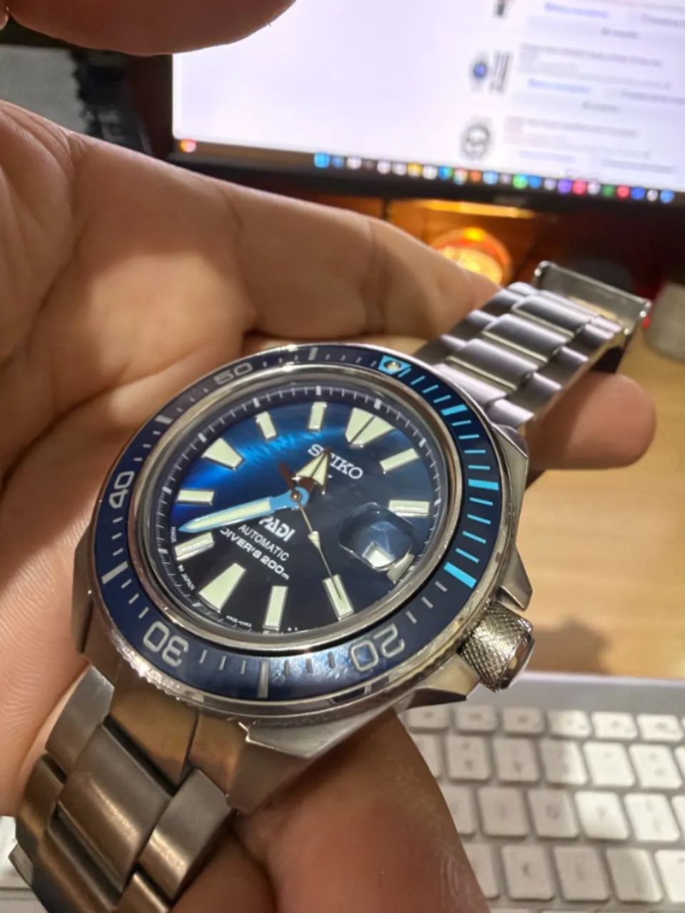 Seiko Prospex "Samurai" PADI Special Edition ? SRPB99 - Foto 3