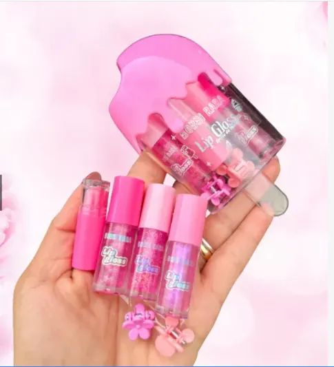 Lip Gloss Infantil Picolé  Brilho Labial - Foto 4
