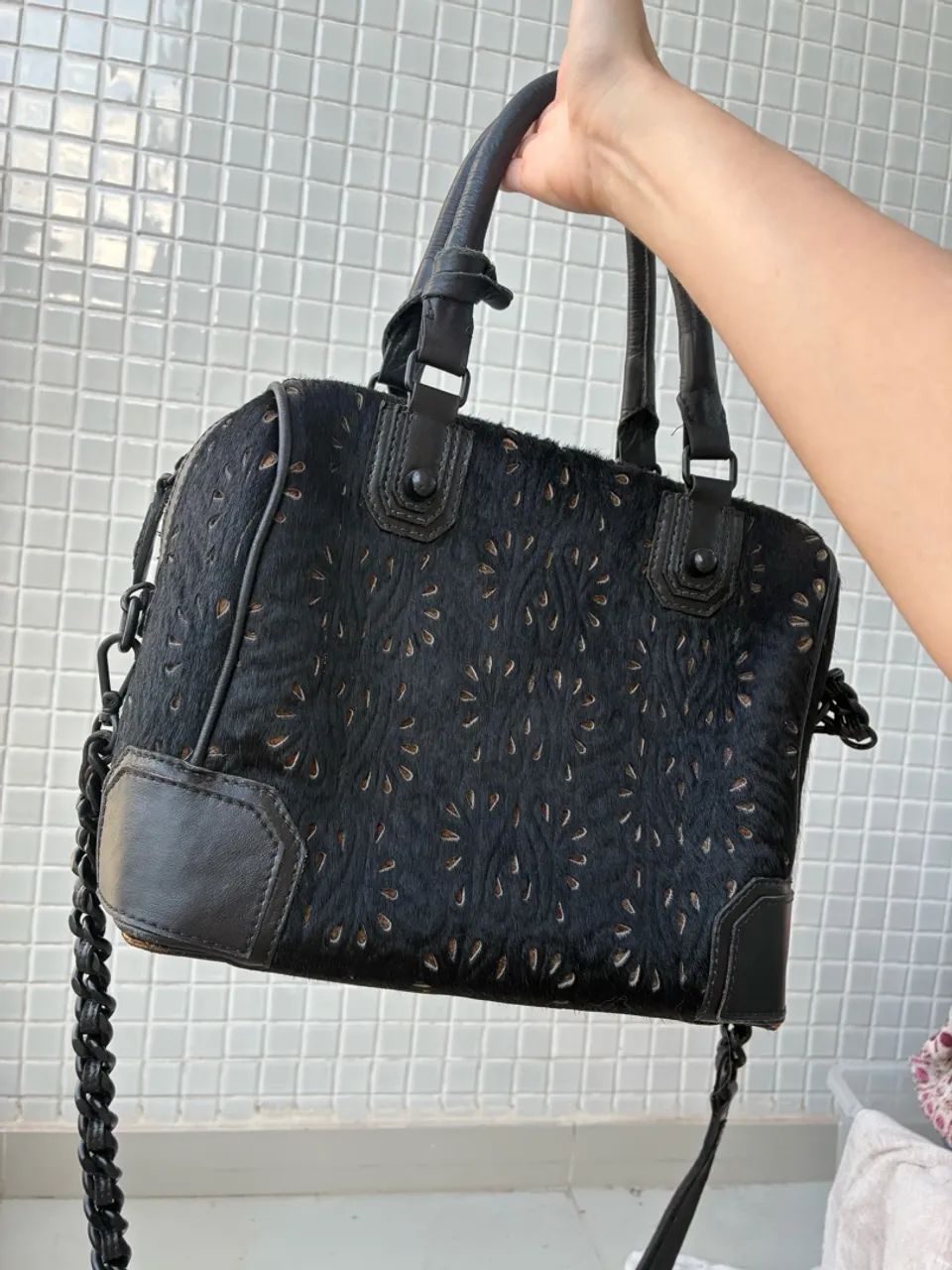 Bolsa A.brand couro