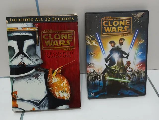 Star Wars capa de dvd