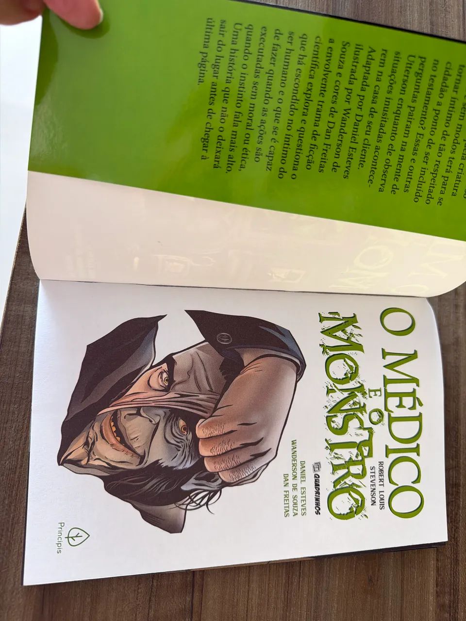 LUVRO EM QUADRINHO: O MÉDICO E O MONSTRO - Foto 2