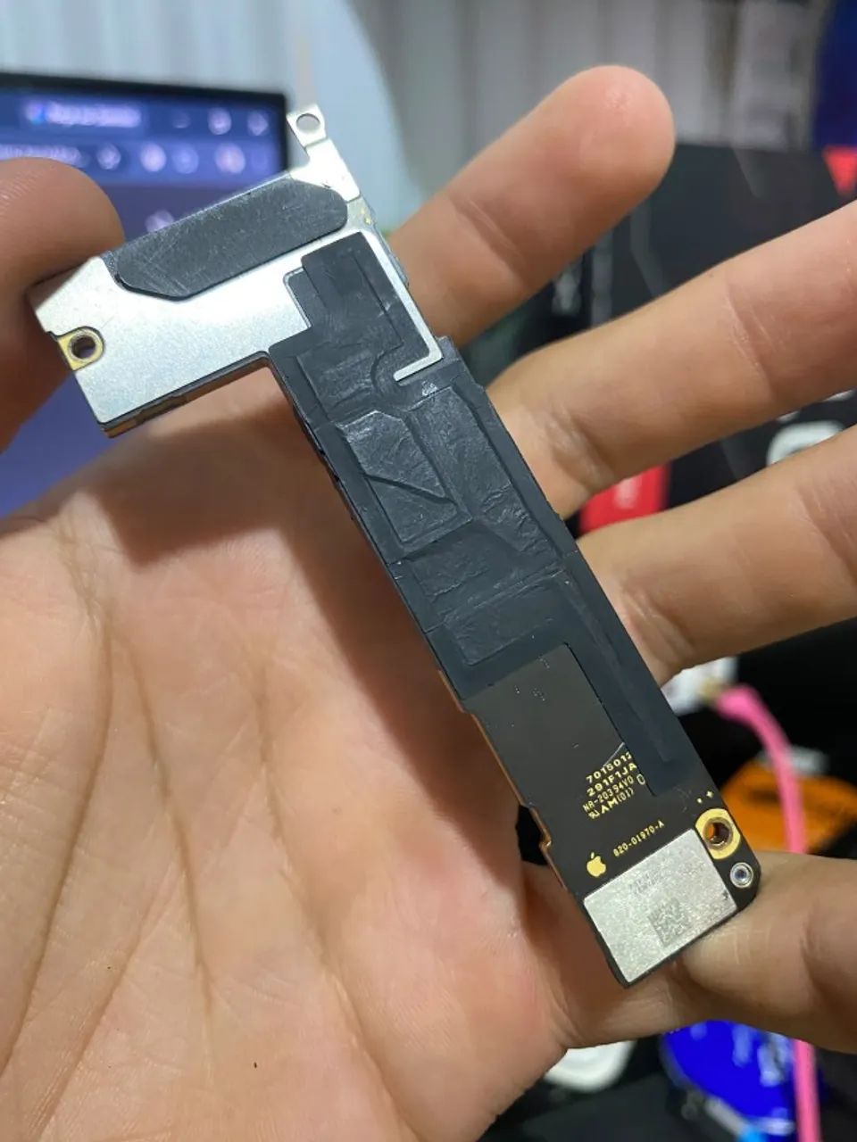 placa iphone 12 128gb - original retirada funcionando perfeitamente - Foto 2