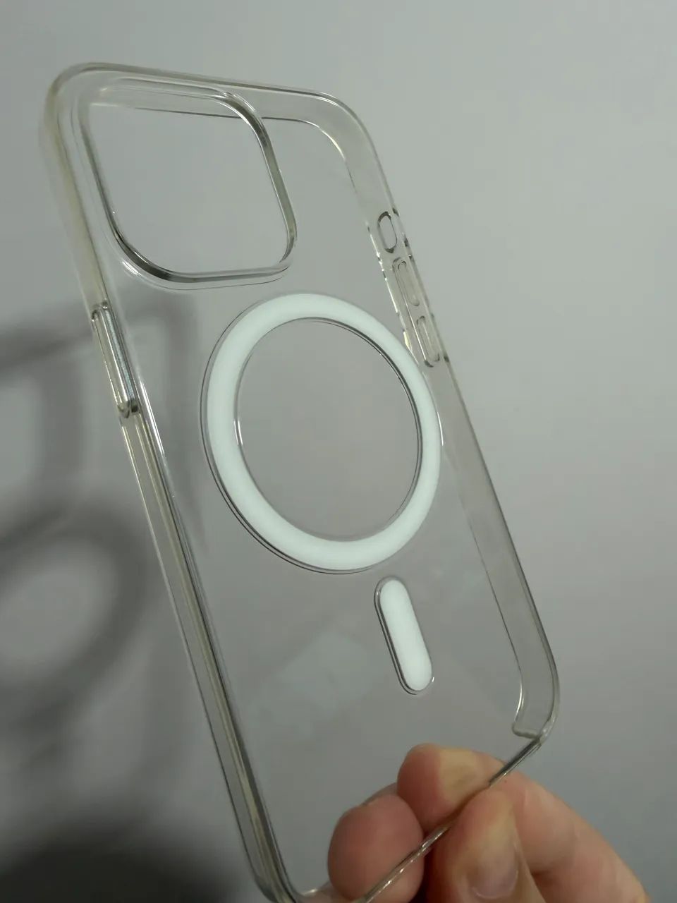 (Original)(Seminova)Capa Apple Transparente MagSafe para iPhone 13 Pro  - Foto 5