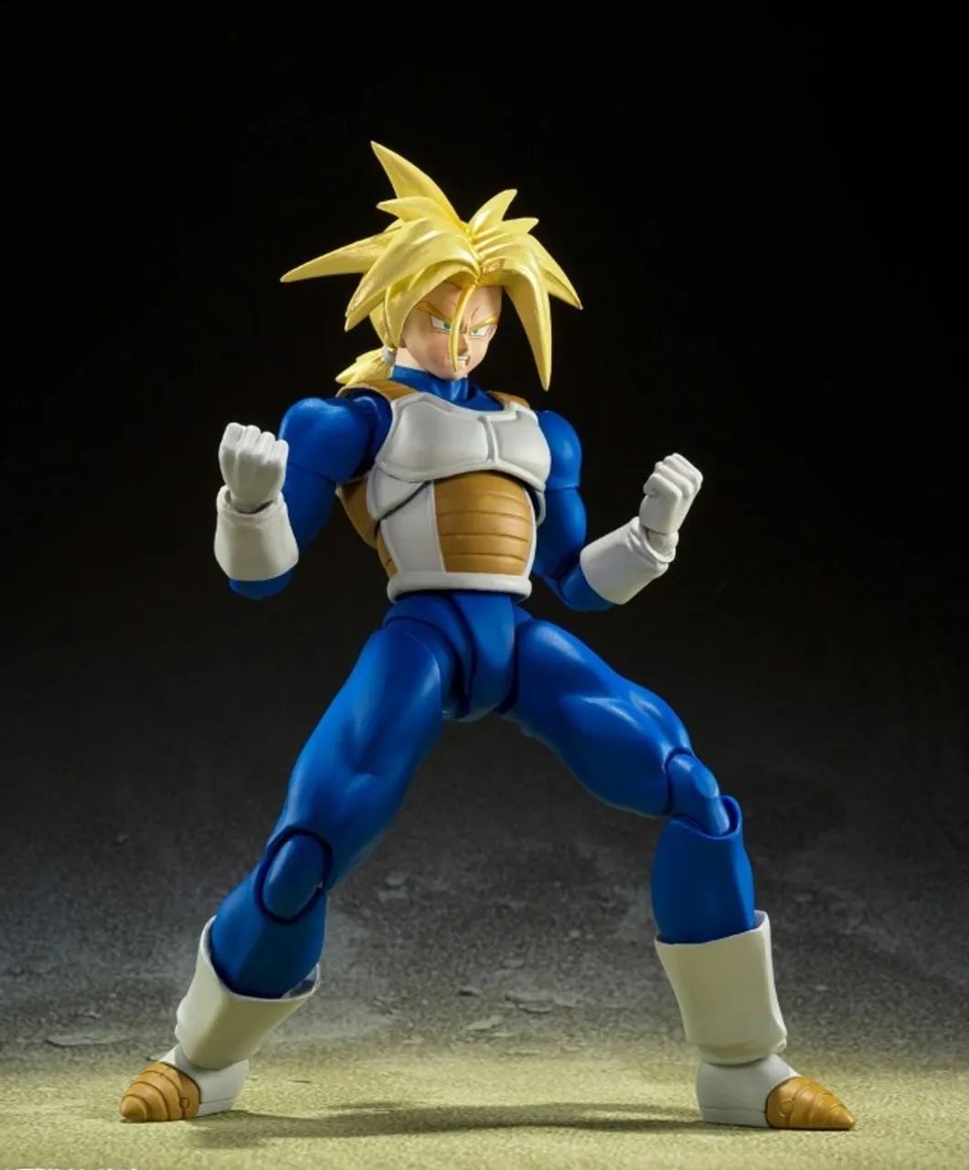 Figura de ação S.H.Figuarts Super Saiyan Trunks -Super Power Hidden in Its Body - Foto 4